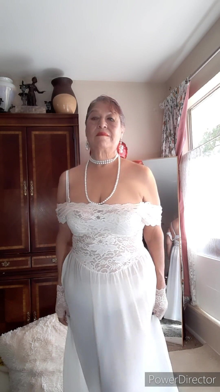 Zilah Luz: 70 Year Old Granny Masturbating with a Dildo That Is...
