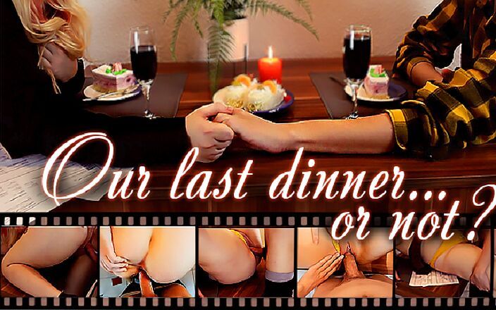 Lovely Dove: Our last dinner turned into hot sex. Romantic. Pov. Big...
