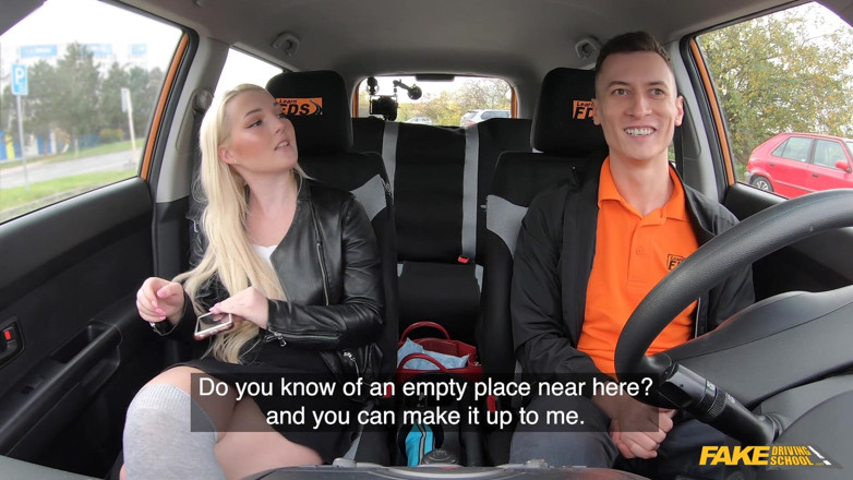 Fake Driving School: Der Lernend gibt sexuelles ultimatum in Frage