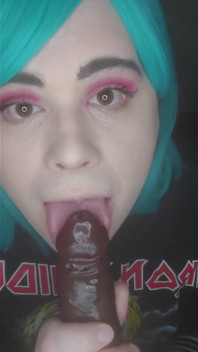 Metal Sissy Mykella Sucks You Backstage