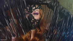 Asmr Beautiful Arya Grander in 3D Latex Mask with Leather Gloves ...