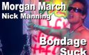 Picticon Tranny: Morgan March y Nick Manning bondage chupan facial gmsb196