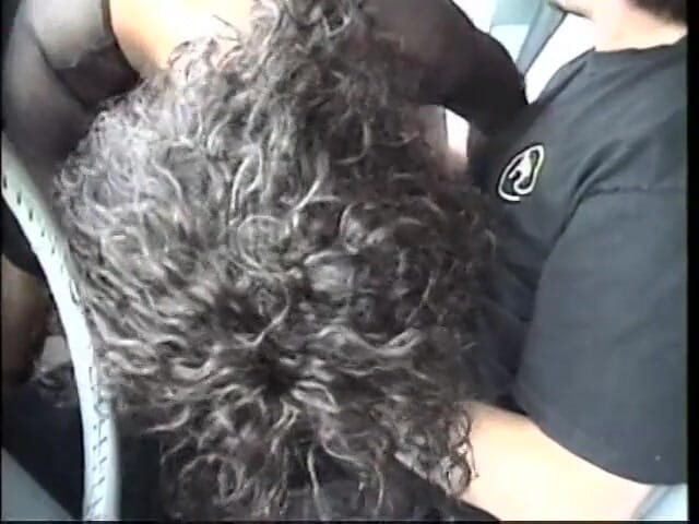 CBD Media Interracial: African whore with big tis sucking a white cock in...