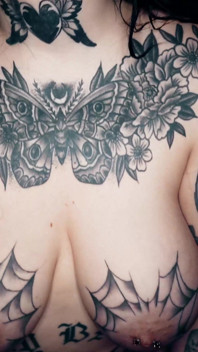 Golden Showers, Rimming, Creampies and Facial for Tatted Buxom Brunette