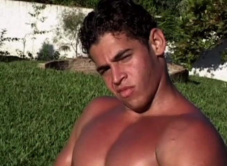 Bareback TV: Thick latino boy masturbation