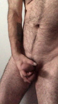 Stroking and Trying to Helicopter My Thick Cock