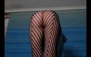 Lizzaali: Floor View of My Sexy Stretch Pants and Pantyhose Teaser