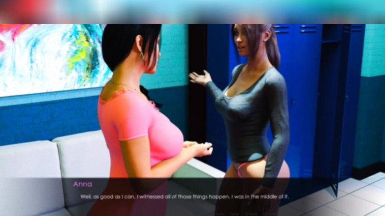 3DXXXTEEN2 Cartoon: Anna terfisi için çok çalışıyor. 3 boyutlu porno çizgi film seks