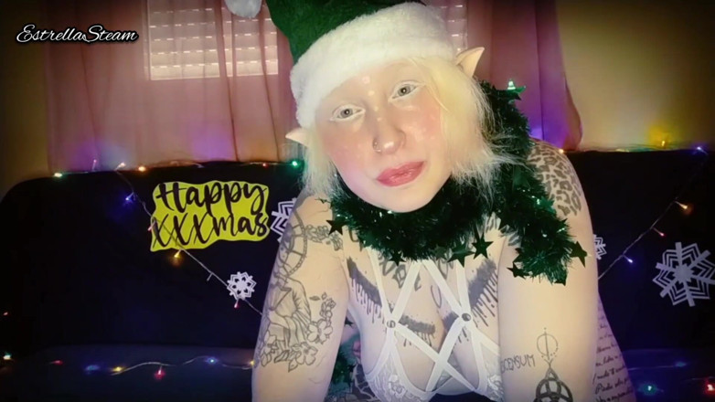Estrella Steam: Elf sana bakarken sigara içiyor