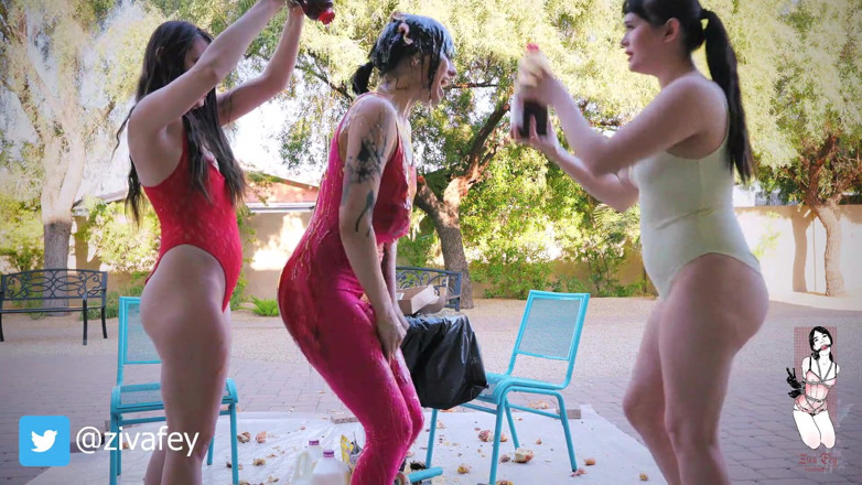 Ziva Fey: Ziva fey - wam bratty femdom сніданок з Larzstord і Ruby Vuitton