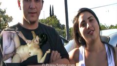 PussyTester: Married Lateenie's Audition
