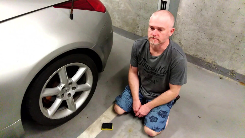 Master Drex: The monk (06) blowjob in garage