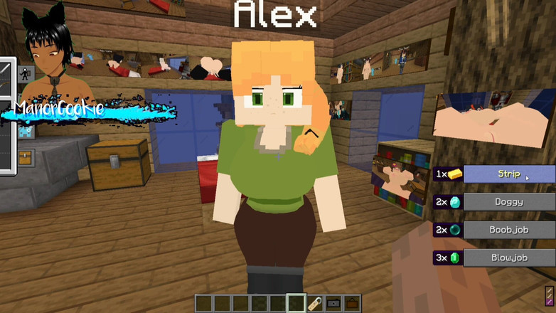 Manor Cookie: Jenny Mod Dapcraft C’Est Alex ! De L’Album d’Anse, Elle veut...