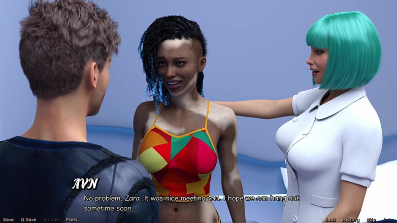 AVNTeller: Stranded in Space #02 - Horny Black Girl Zarah Is Waiting for...