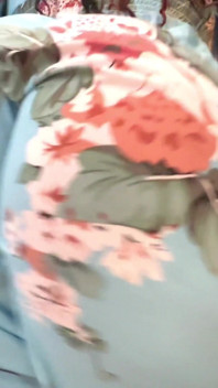 Szybko z grubym czarnym tyłkiem w Sundress