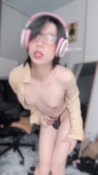 Asian Femboy Cumshots