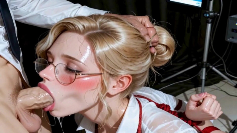 Waifu hentai narrated: Hete Blondine Bedriegt Haar Man Door Het Sperma Van 5 Grote...