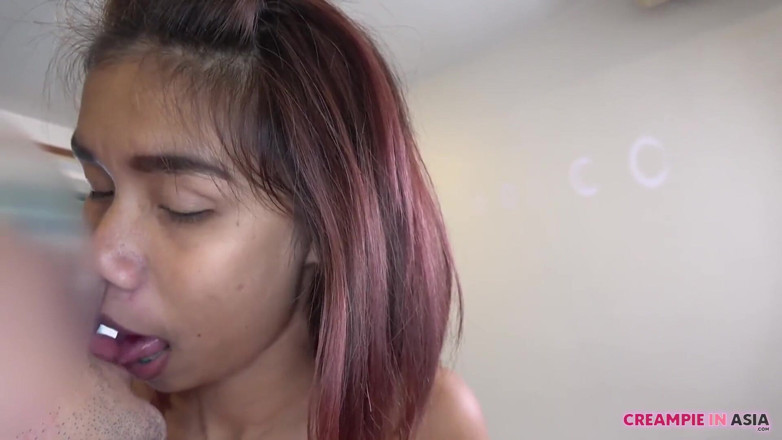 Creampie In Asia: Moan was like pet.