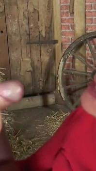 Cagna tettona cavalca un cazzo enorme nella fattoria