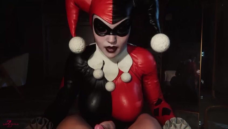 Divide XXX: Dezmall - Harley Quinn, bang fou
