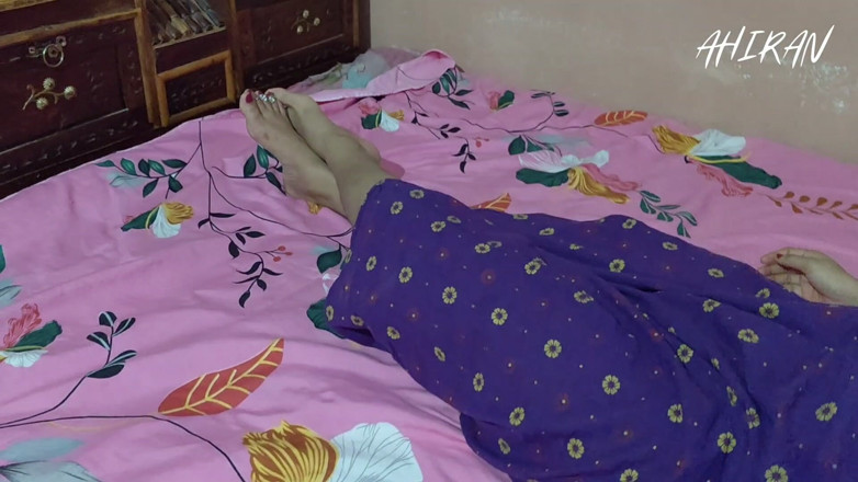 Aahan Ahiran: Young Indian Village Girl Pussy Touching with Boyfriend
