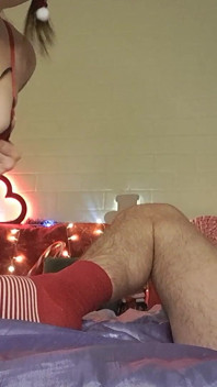 Christmas Blowjob. Hardcore Sex Big Dick Cumshot