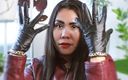 Domina Fire: Leather Fetish Asmr with Gloves