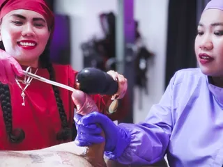 DominaFireOfficial: 2 evil nurses