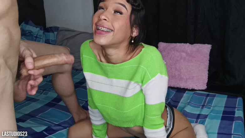 Lastudios23: Adik tiri Belajar Deepthroat