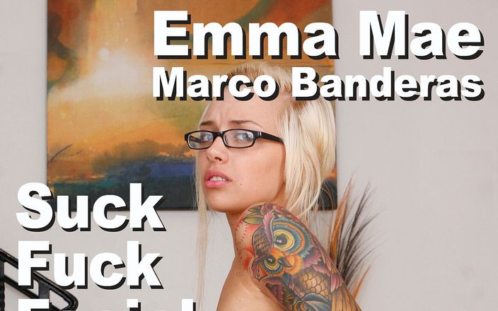 Edge Interactive Publishing: Emma Mae a Marco Banderas kouří výstřik na obličej