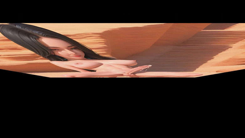 TransLure: Solo Futa Jerking with Thick Cum Dripping in Oasis Paradise