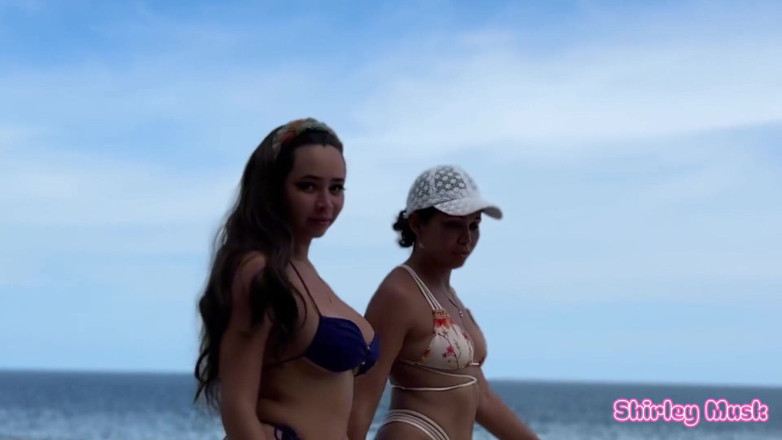 Shirley Musk: Forbidden Dreams.busty Latina Fucked Outdoors on the Beach