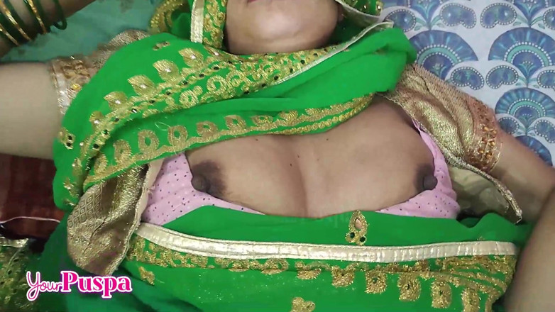 Your Puspa: Jiju ngentot kontol, jiju ne pucha yahan degi, meri saree...
