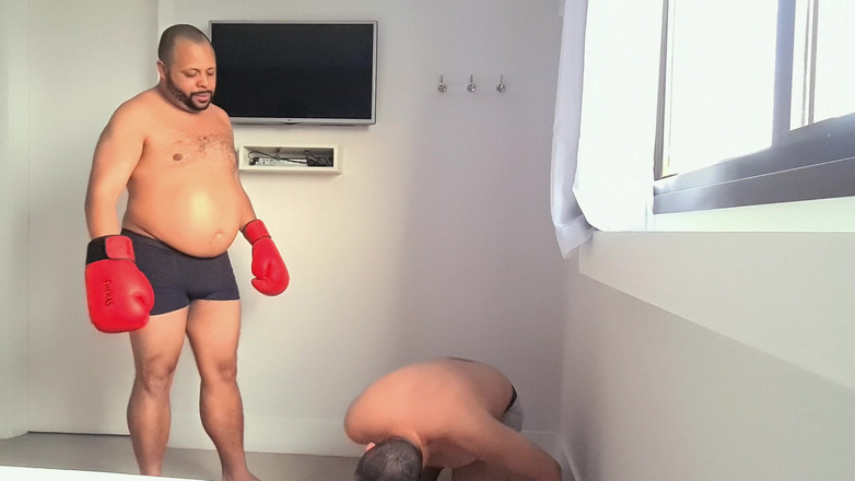 Punchbagplz: Bearzinho Black - penguasaan payudara pancutan mani