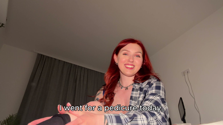 Honey Sasha: Zrzka se po práci uvolní – virtuální pohled sex s Big