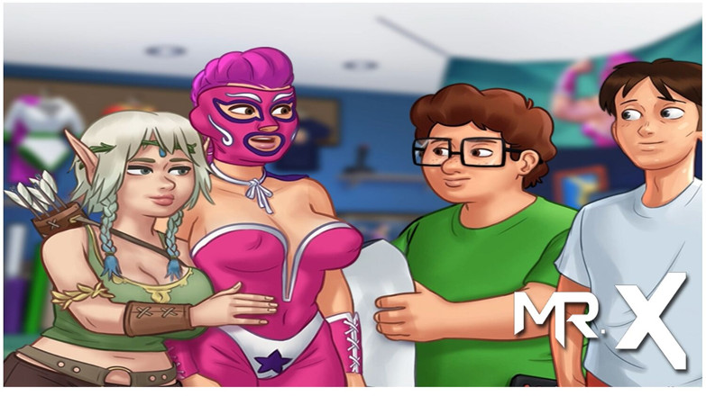 Mr Studio X: Summertimesaga - cine este această luptătoare de fete, episodul 2 # 21