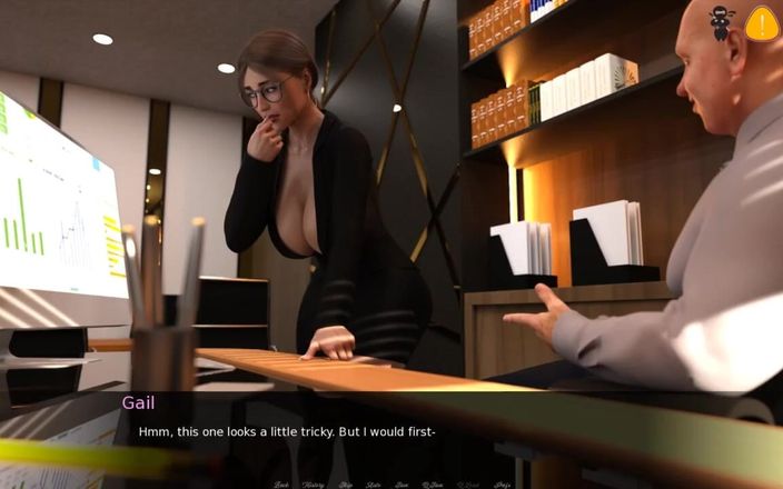 Miss Kitty 2K: Das büro - # 38 der chef neckt von misskitty2k mit ihrer engen...