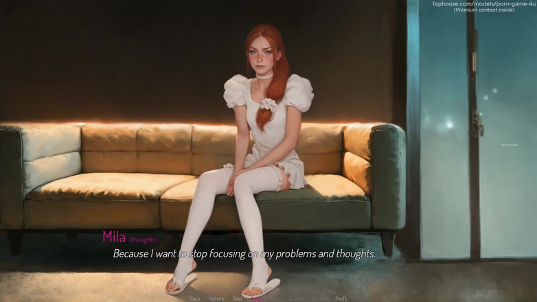 PORNGAME4U: Симпатичную горничную Милу жестко долбит большой черный член (БОЛЬШОЙ ЧЕРНЫЙ ЧЛЕН) - Mila AI - aDDont - от порно игры 4U