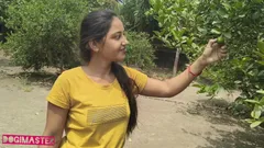 गांव की लड़की खेत में सेक्स का मजा लेती है