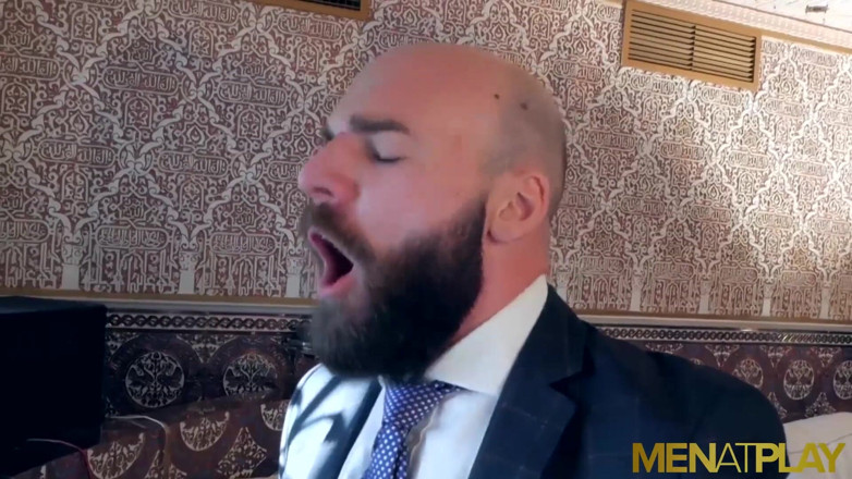 Menat Play: MENATPLAY Suited Andy Star anal fucked by bearded Max Duro