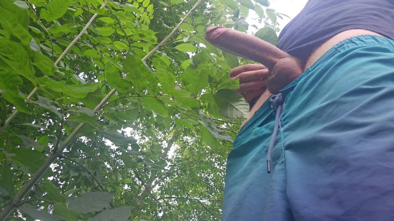 Daddys Legacy: Nguy hiểm ngoài trời Jerk Off - Gần như bị bắt...