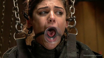 Device Bondage by Kink: Bonnie Rotten submits and squirts to Master Orlando