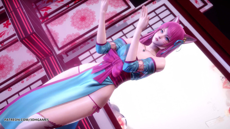 3D-Hentai Games: [ememdi] aaeeyoo - lilaik spirit blosam ahri seksi striptiz lig oph...