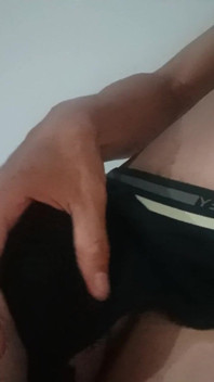 Desi Guy Stroking His Soft to Hard Uncut Thick Dick