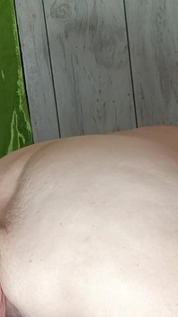 Fat Whore Soaking up the Cum on the Bed He Cums Again in Her Ass with Longest Dickhead