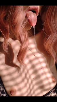 Is There a Kind Soul Here Who Would Lick the Saliva off My Tits?