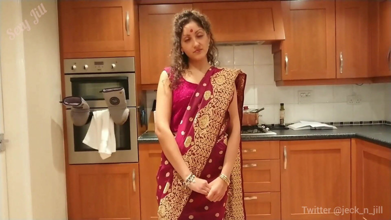 POV_Indian: Bakış açısı yenge devar ile romantik seks yapıyor - Hintli üvey kız...