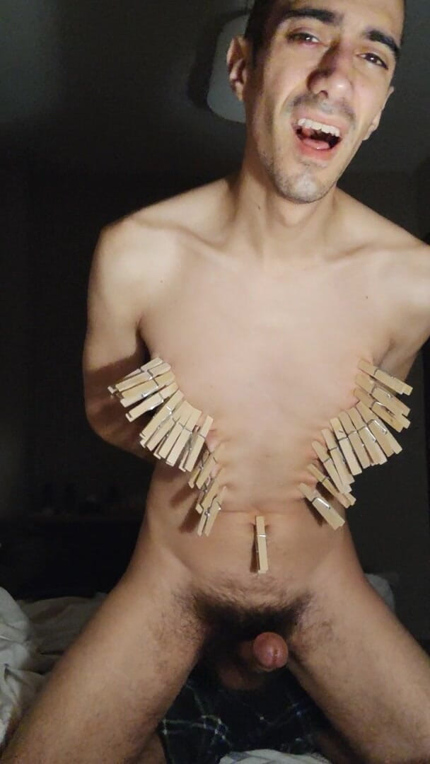Masturbating with Clothespins (Sparrow)