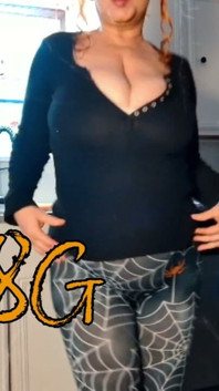 BBW Dancing in the Kitchen