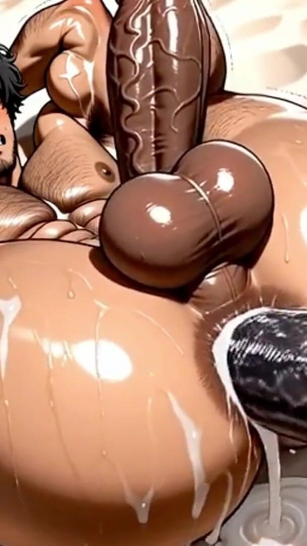 Latino Gay with a Giant Ass Fucked by BBC. Gay Boy Hentai Animation Yaoi Anime. (Real narrated fantasy Hentai)